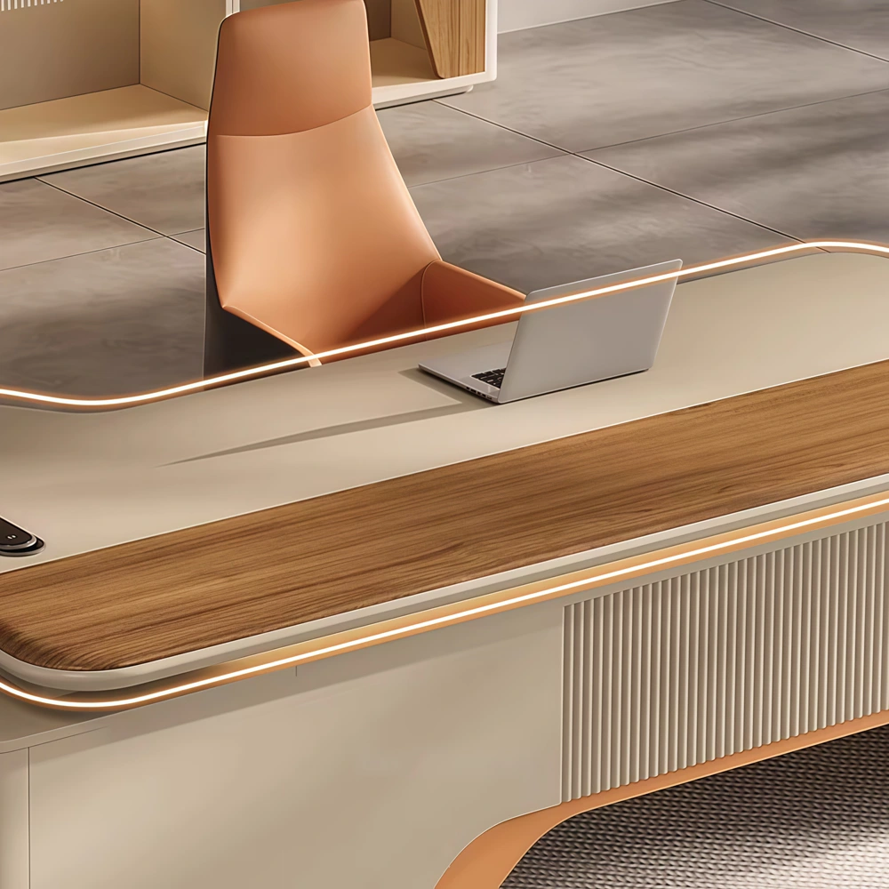 Modern Executive Desk Luxury Office Workstation - image 5
