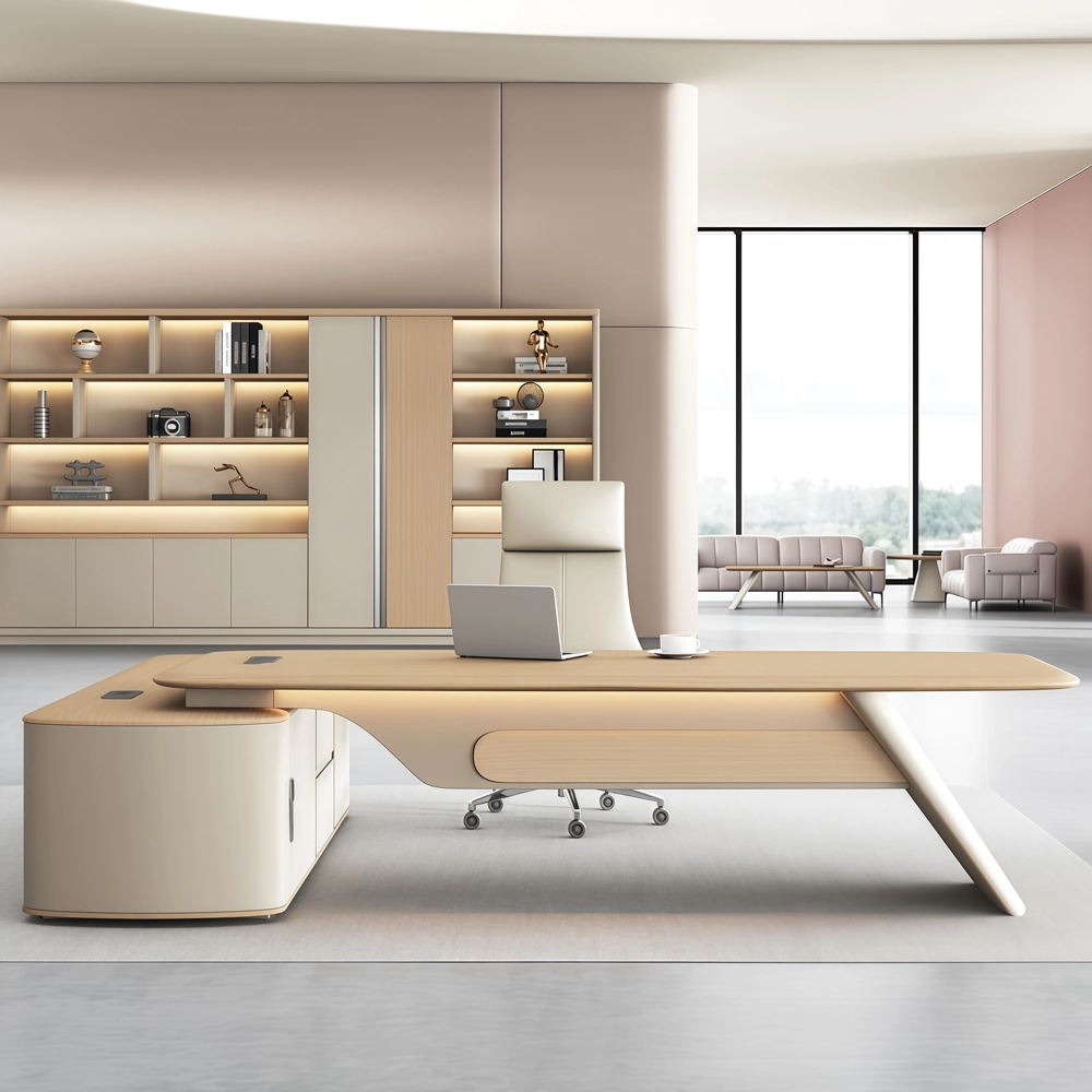 Modern Executive Desk with Luxury Finish - image 2