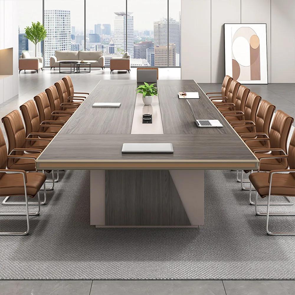 Modern Long Conference Table for Business Meetings - image 3