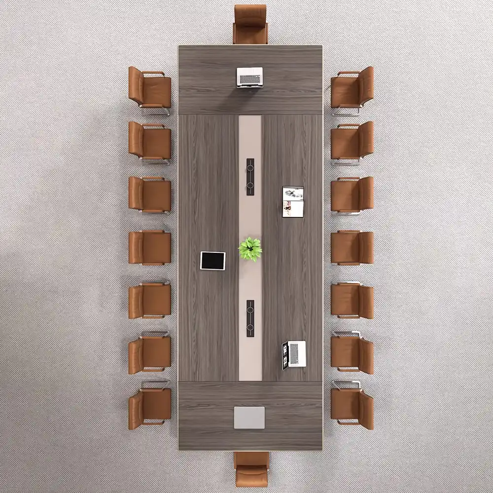 Modern Long Conference Table for Business Meetings - image 2