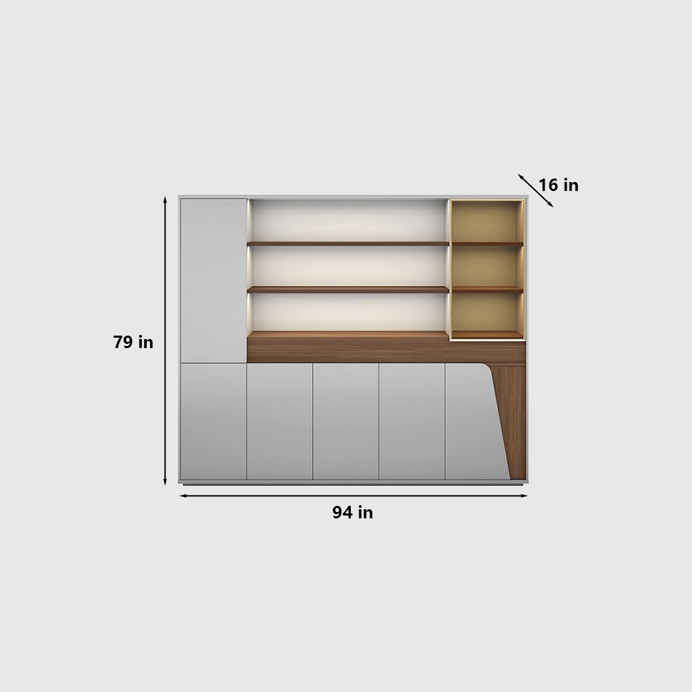 Modern Minimalist Executive Desk Light Luxury Office Desk - image 8