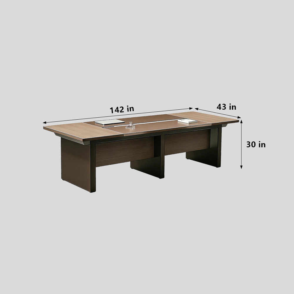 Modern Simple Large Conference Table - image 7