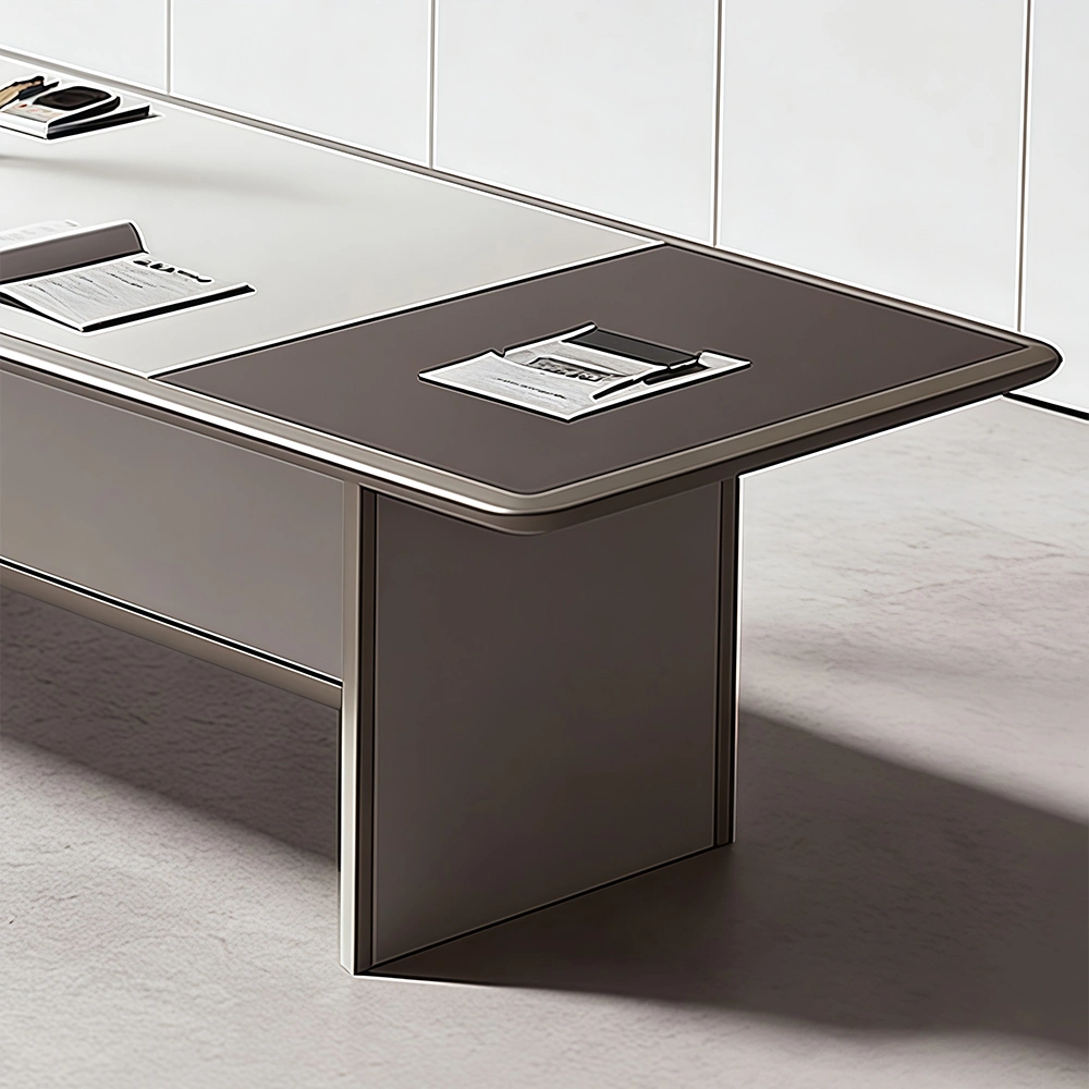 Modern Simple Style Rectangular Conference Table - image 6