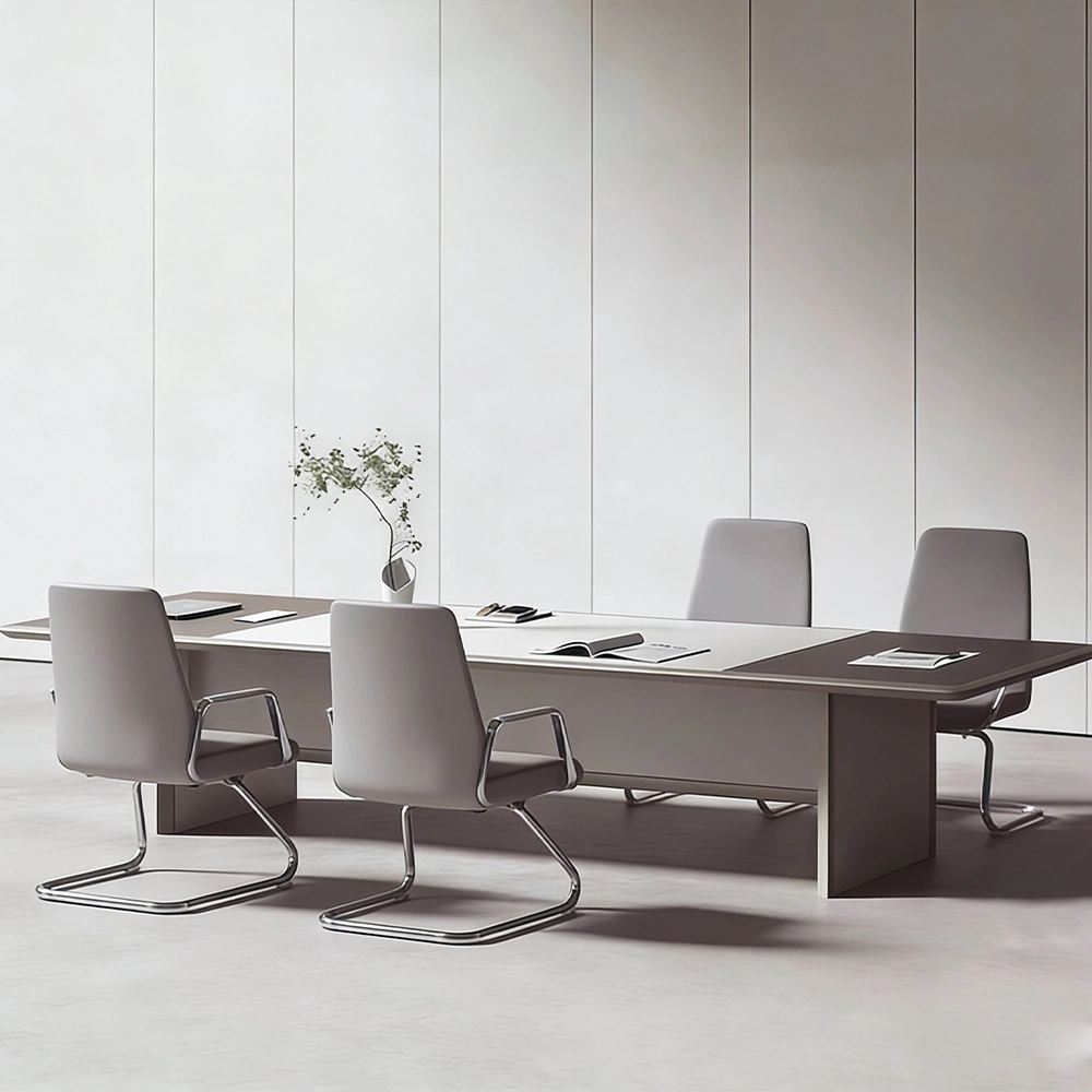 Modern Simple Style Rectangular Conference Table - image 2