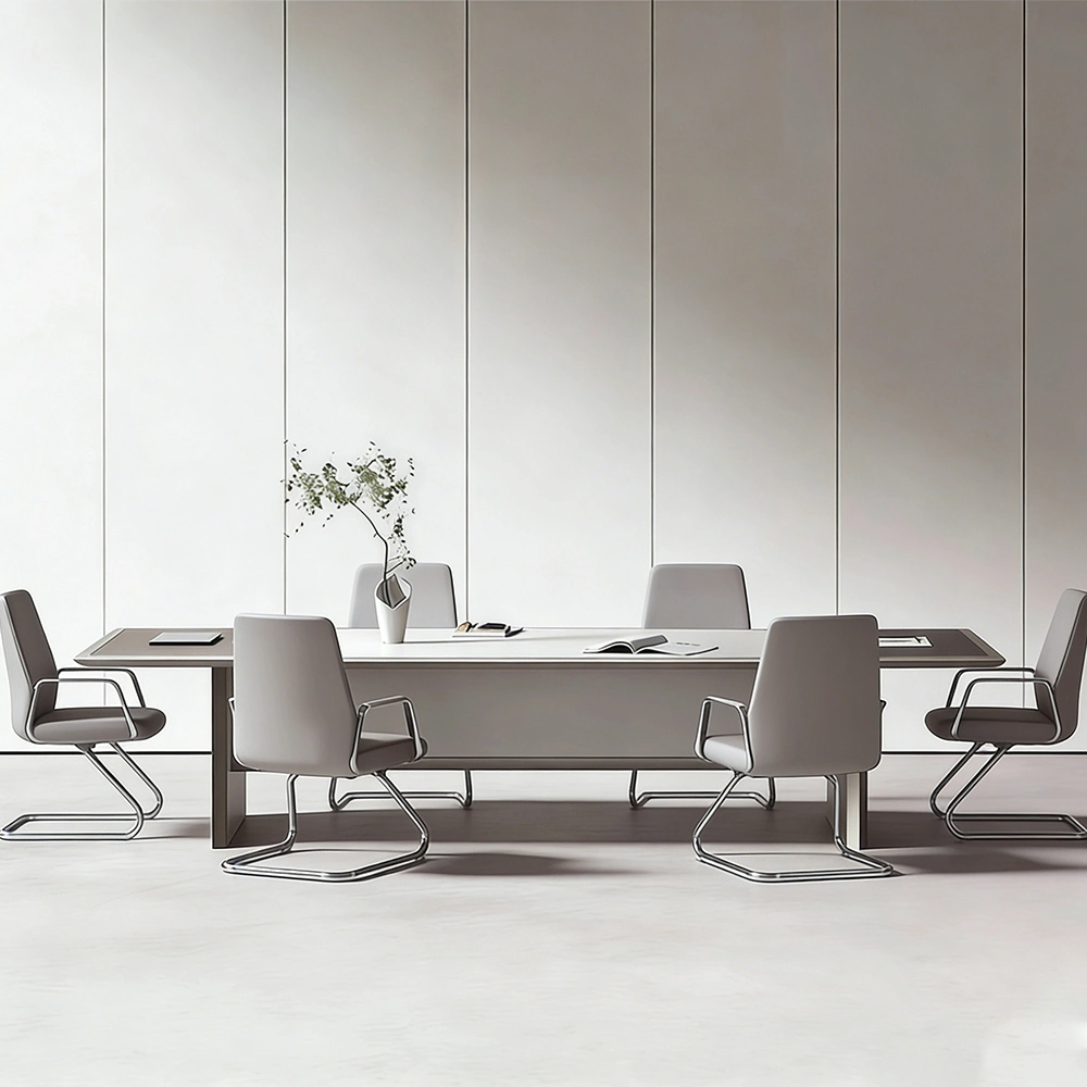 Modern Simple Style Rectangular Conference Table - image 3
