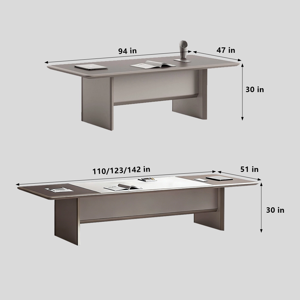 Modern Simple Style Rectangular Conference Table - image 7