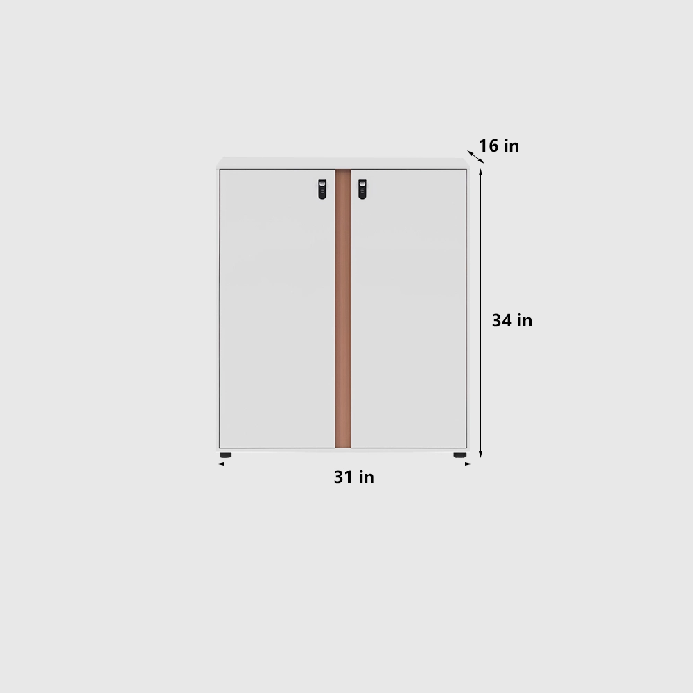 Modern Two-Door Filing Cabinet for Office Partitions - image 7