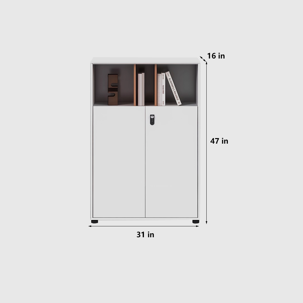 Modern Two-Door Filing Cabinet for Office Partitions - image 8