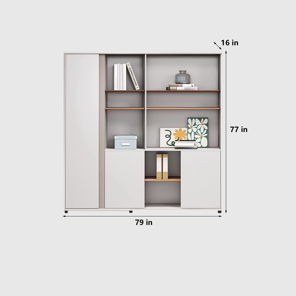 Modern Two-Door Filing Cabinet for Office Partitions - image 9