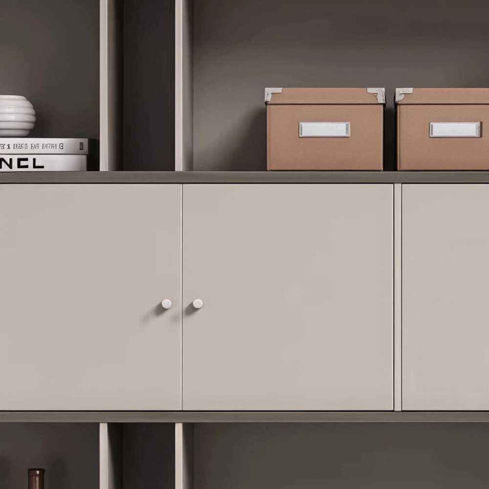 Modern Wooden Office Cabinet for Files & Books - image 6