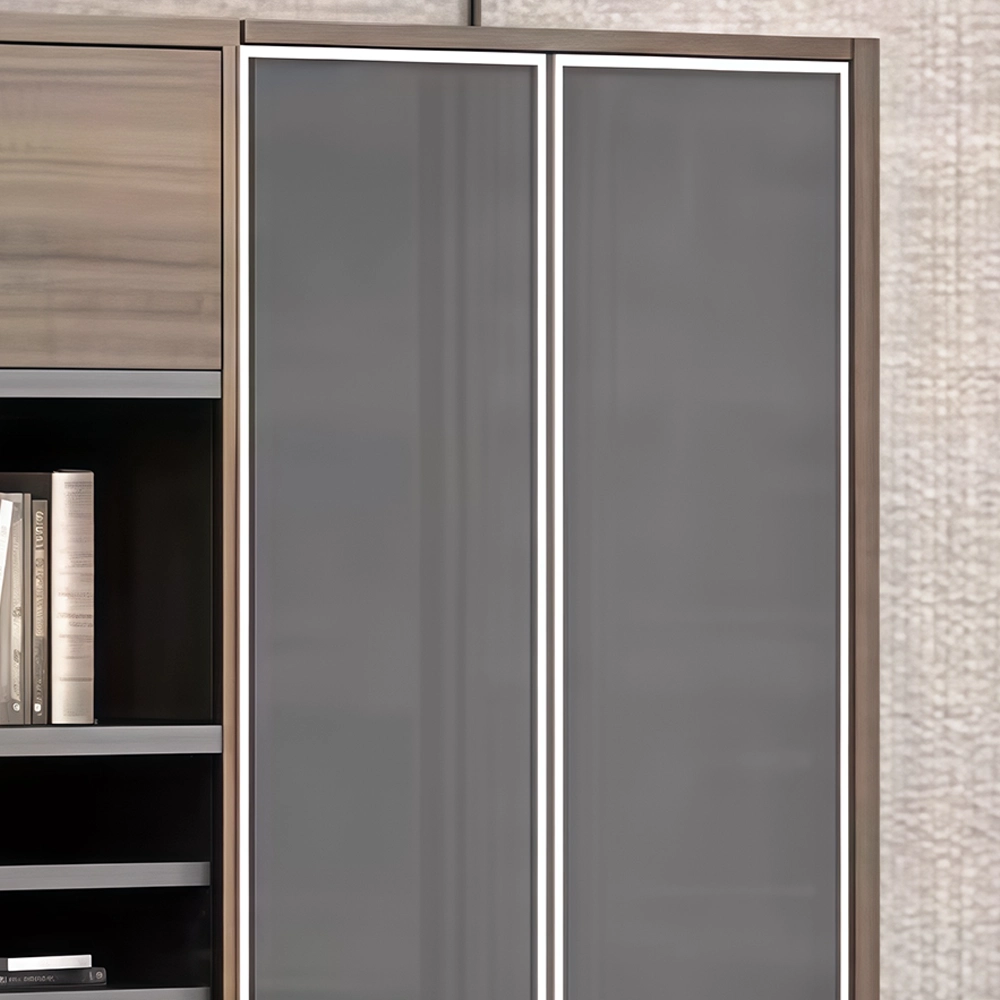 Modern Wooden Tall Filing Cabinet for Executive Office - image 4