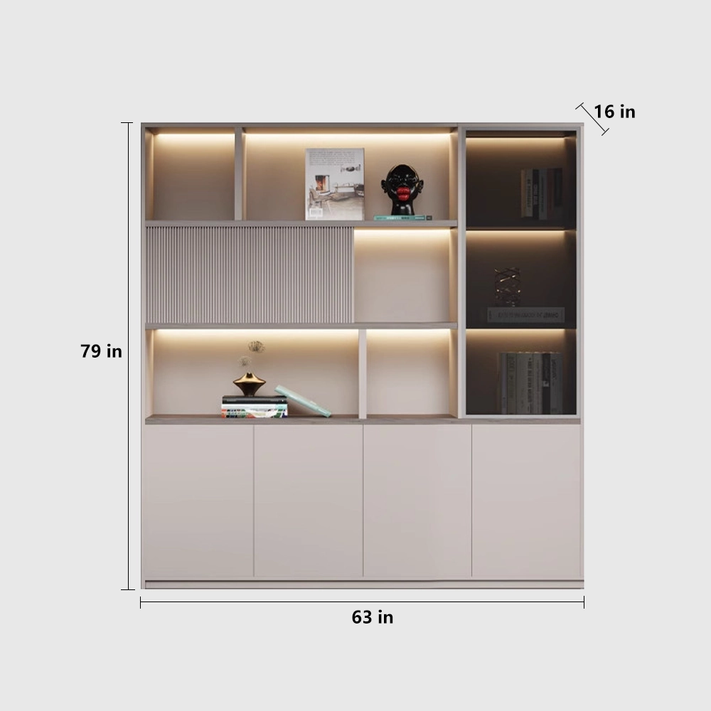 Office Wood File Cabinet Storage Floor Cabinet - image 9