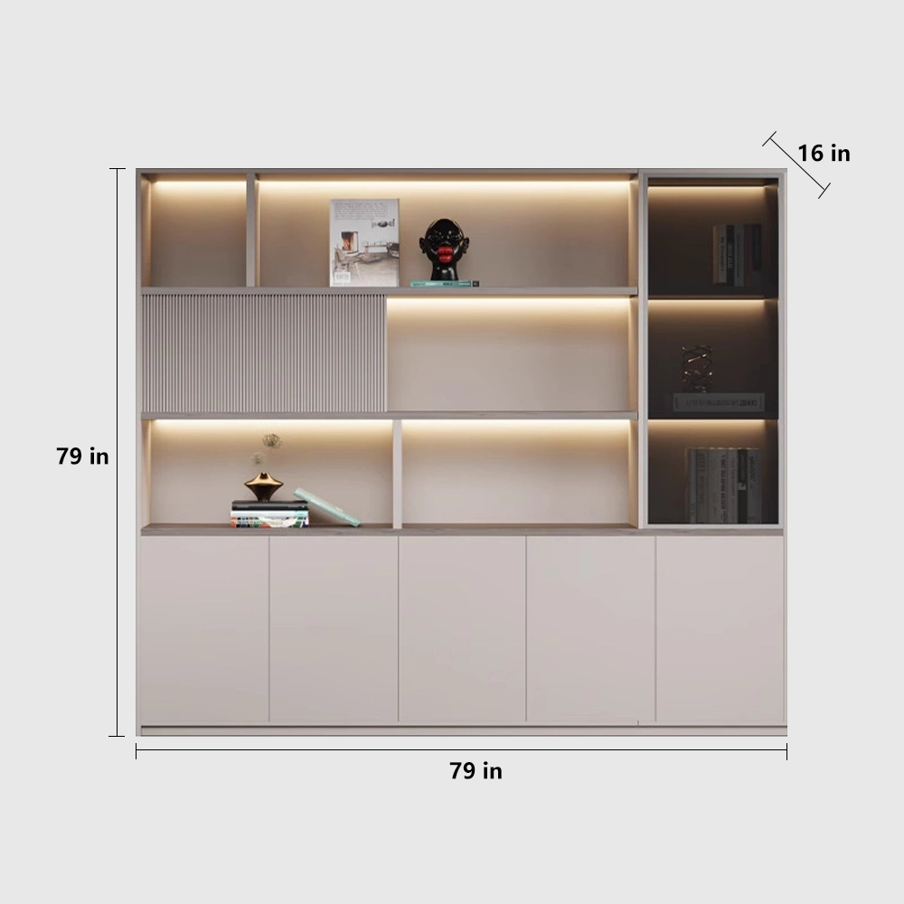 Office Wood File Cabinet Storage Floor Cabinet - image 10