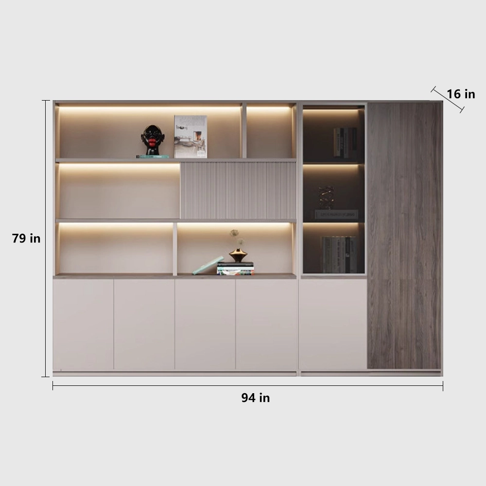 Office Wood File Cabinet Storage Floor Cabinet - image 11