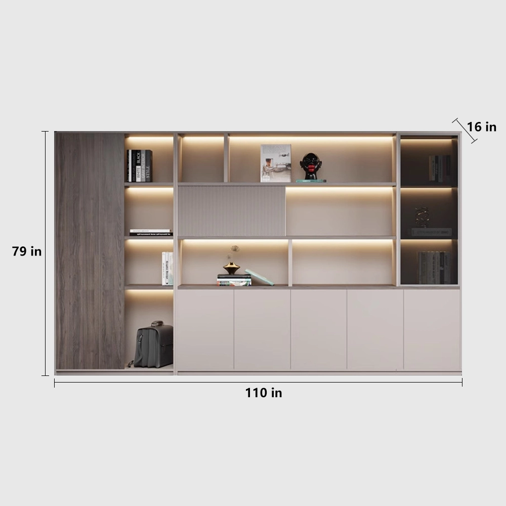 Office Wood File Cabinet Storage Floor Cabinet - image 12