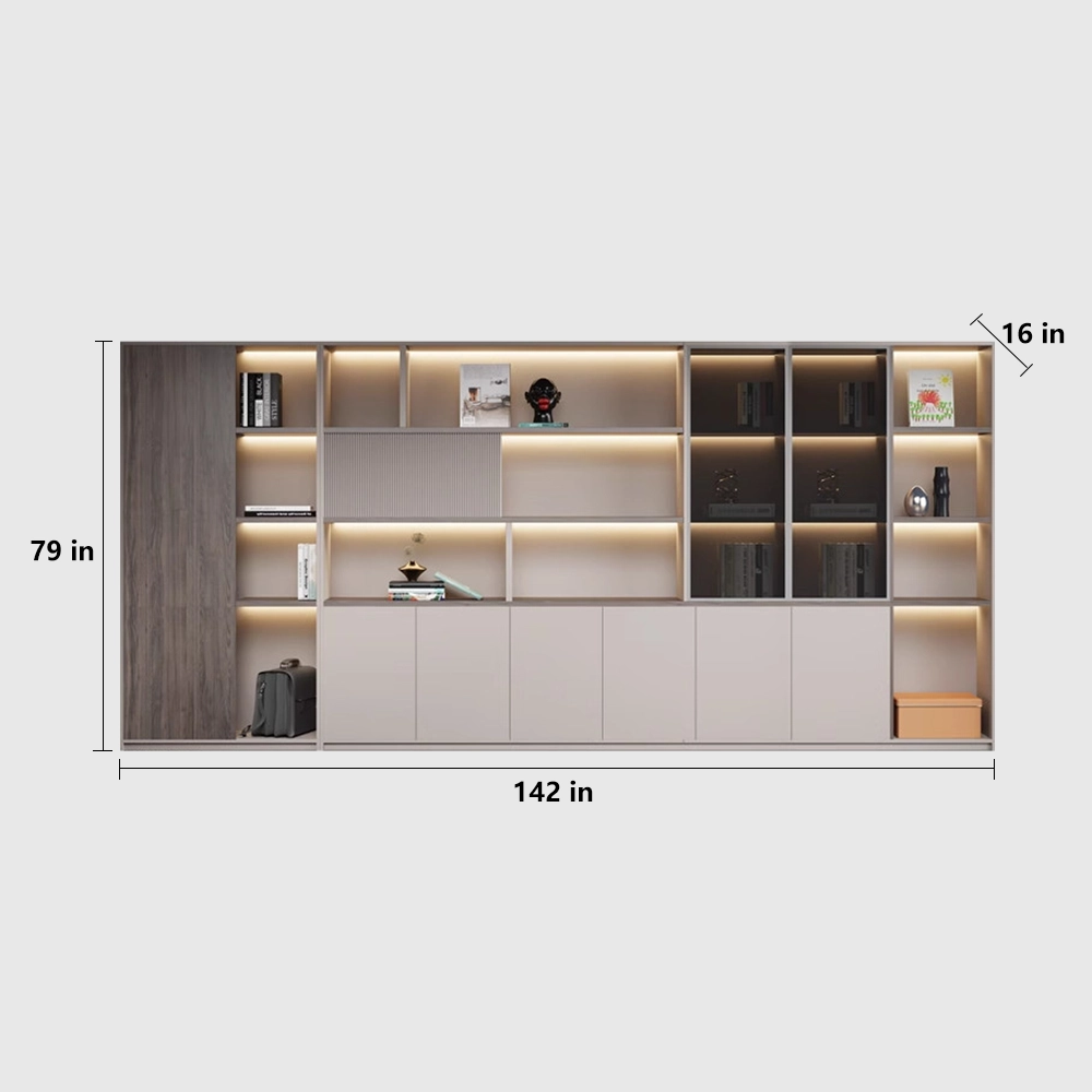 Office Wood File Cabinet Storage Floor Cabinet - image 14