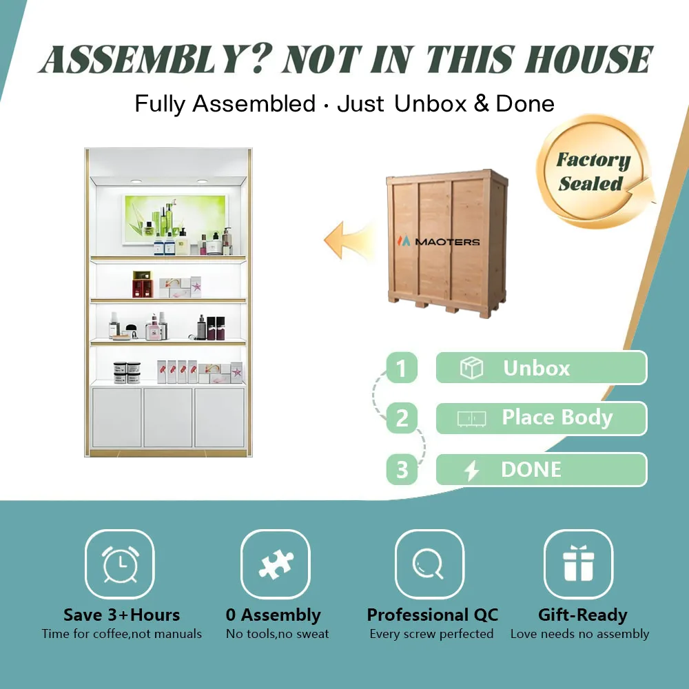 Professional Cosmetic Display Rack for Beauty Store - image 4