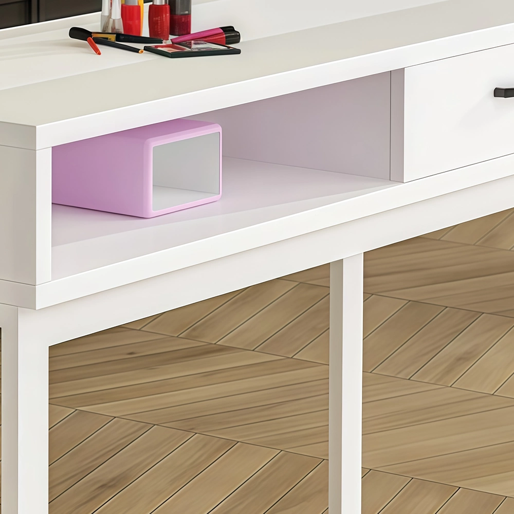 Retro Japanese Manicure Desk with Drawers - image 3