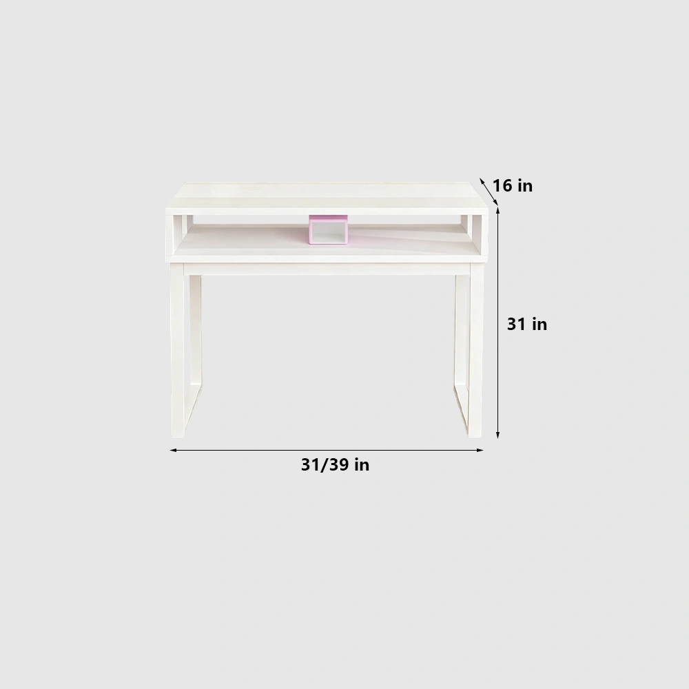Retro Japanese Manicure Desk with Drawers - image 6