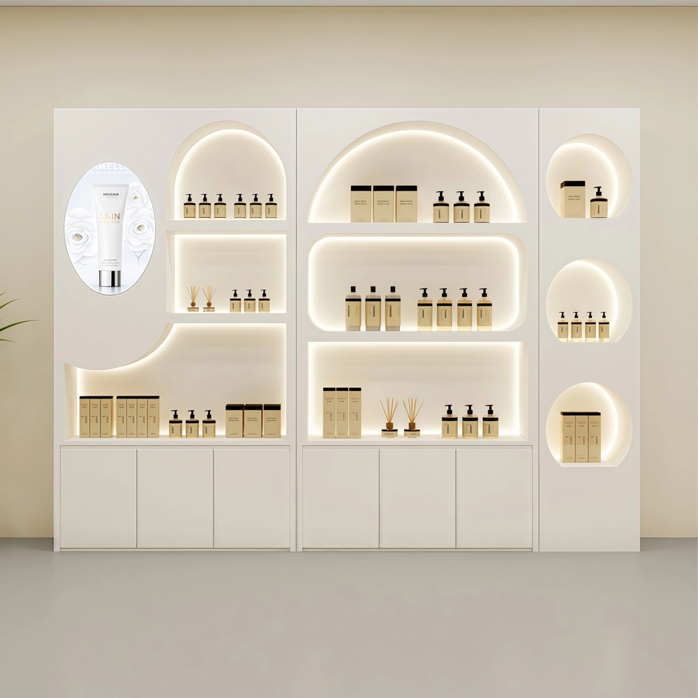 Luxury Cosmetic Display Cabinet for Retail Store - image 3