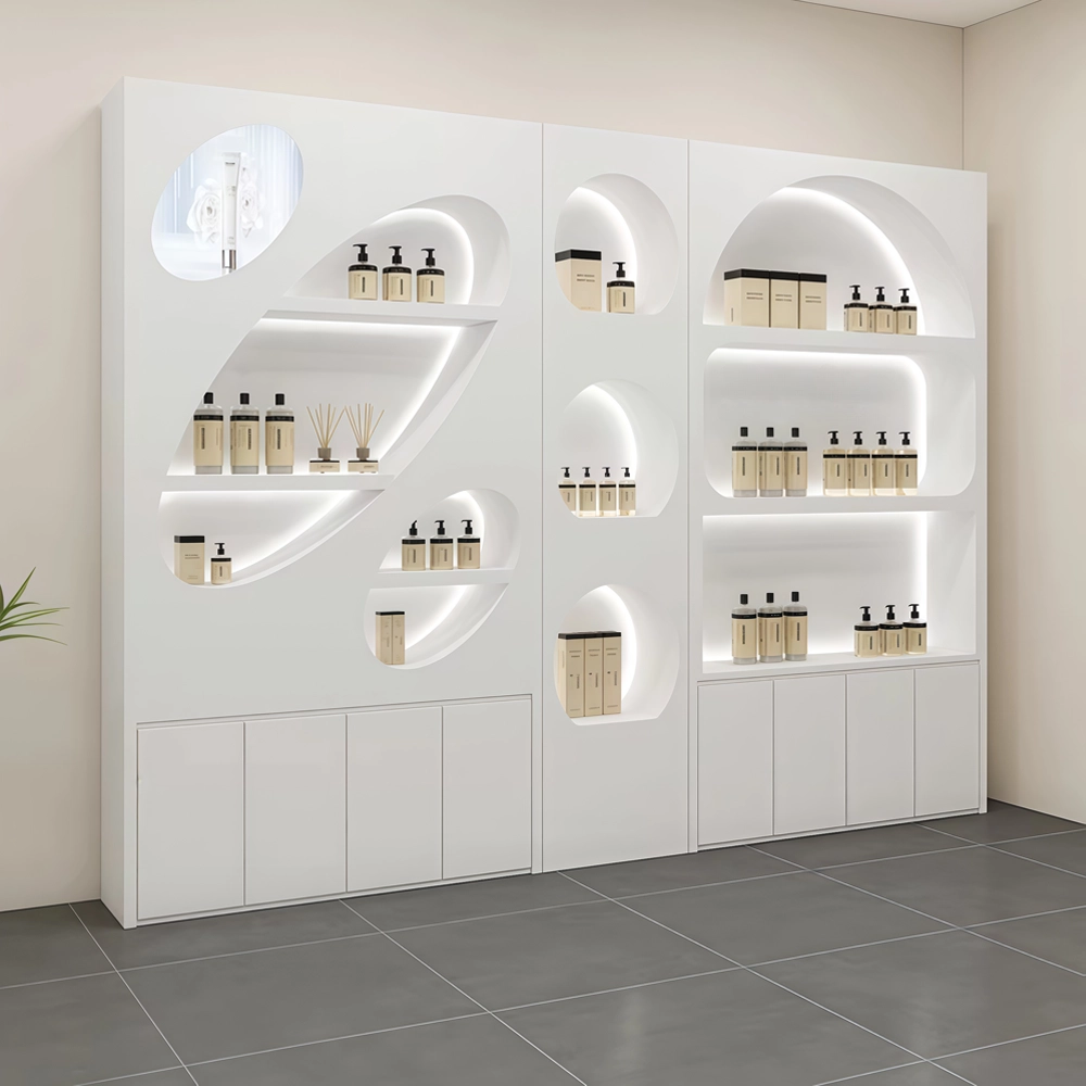 Modern Salon Display Cabinet for Cosmetics & Skincare - image 2