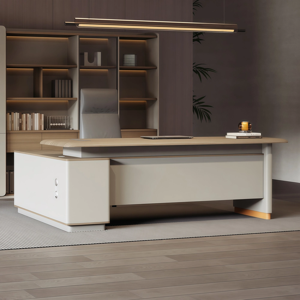 Modern Minimalist Desk Simple Aesthetic Computer Desk - image 2