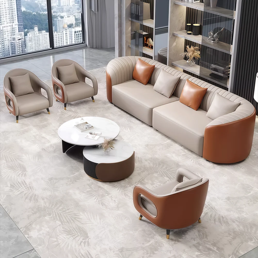 Light Luxury Modern Lounge Sofa for Hotel - image 2