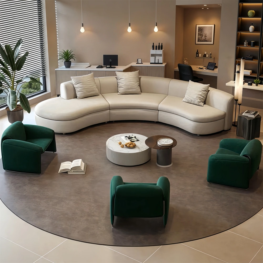 Light Luxury Reception Sofa for Hotel Lounge - image 4