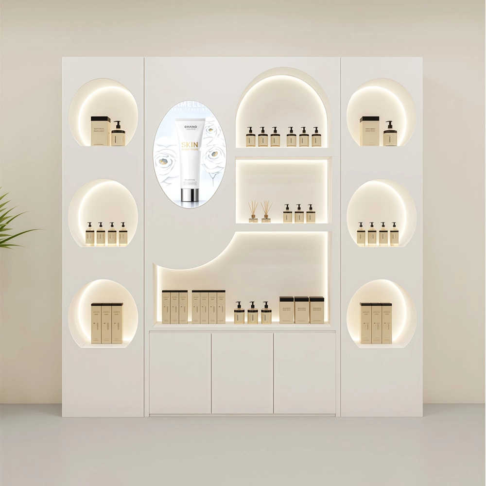 Luxury Cosmetic Display Cabinet for Retail Store - image 4