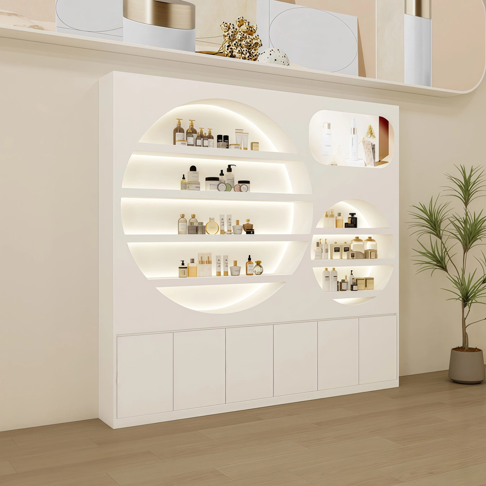 Professional Lacquer Display Cabinet for Skincare Retail - image 3