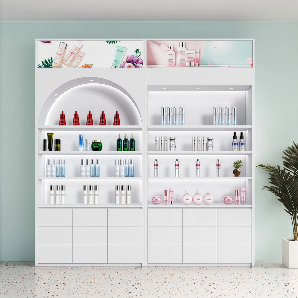 Barbershop Cosmetic Display Cabinet for Skincare - image 5