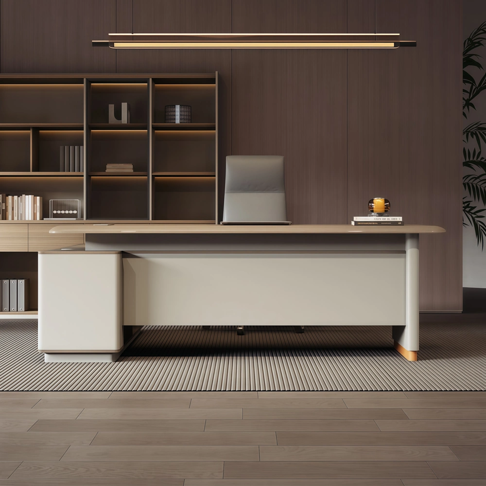 Modern Minimalist Desk Simple Aesthetic Computer Desk - image 3