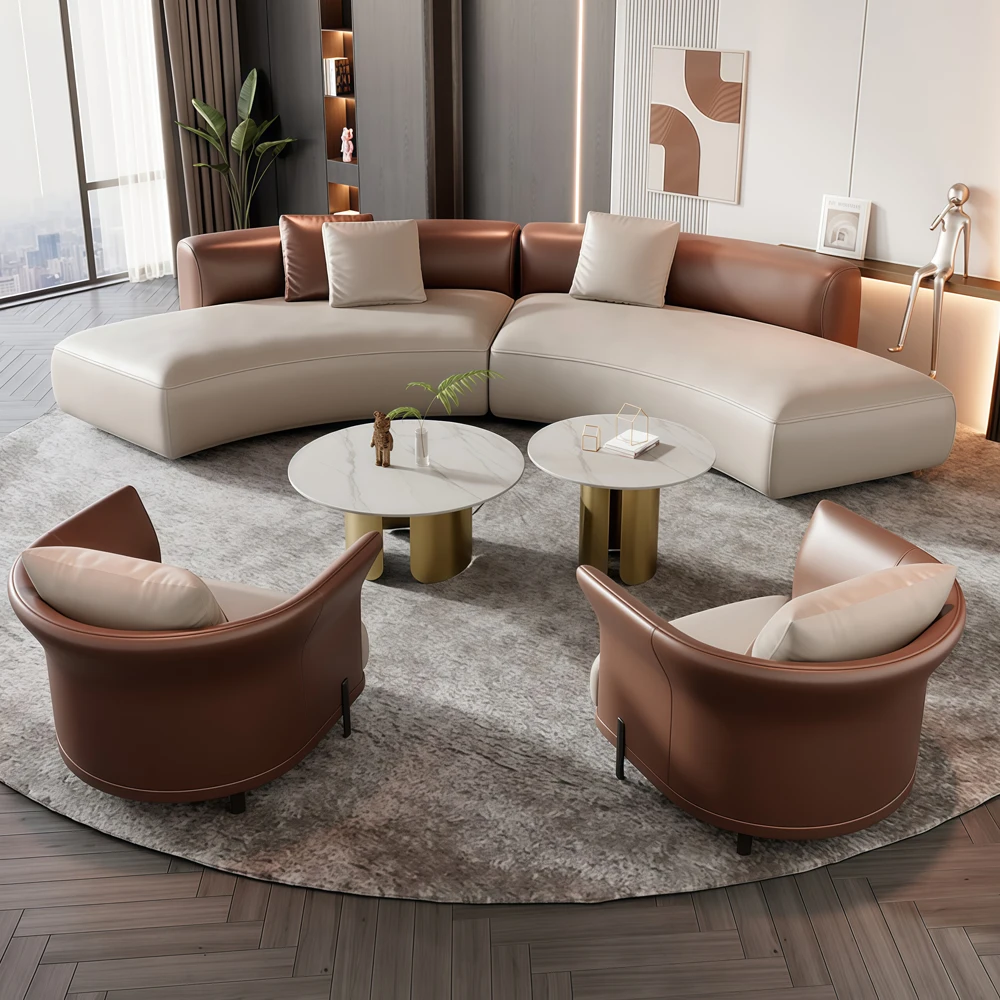 Curved Sofa for Commercial Lounge - image 3