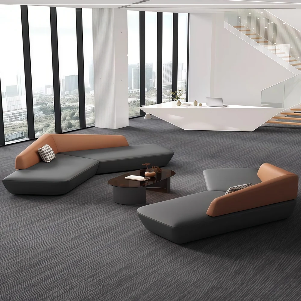 Durable Leather Sofa with Comfortable Seating - image 3