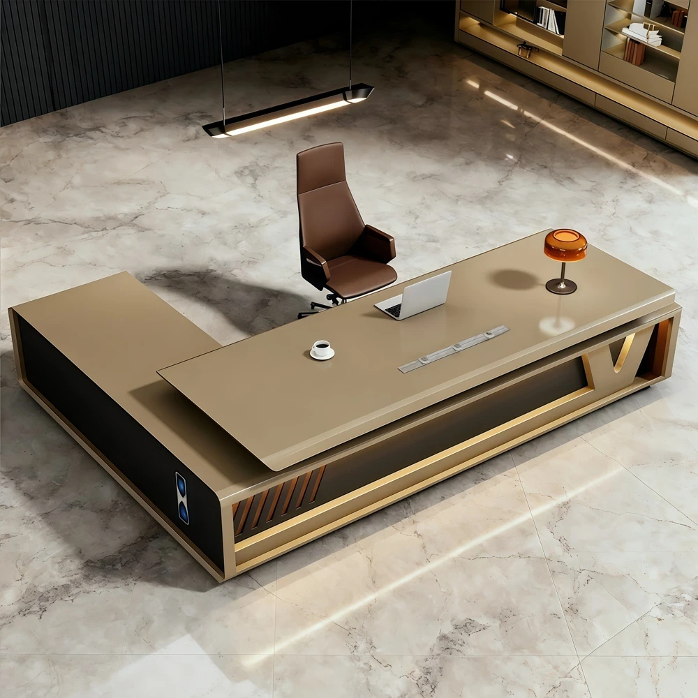 Executive Desk Modern Office Furniture Luxury - image 3
