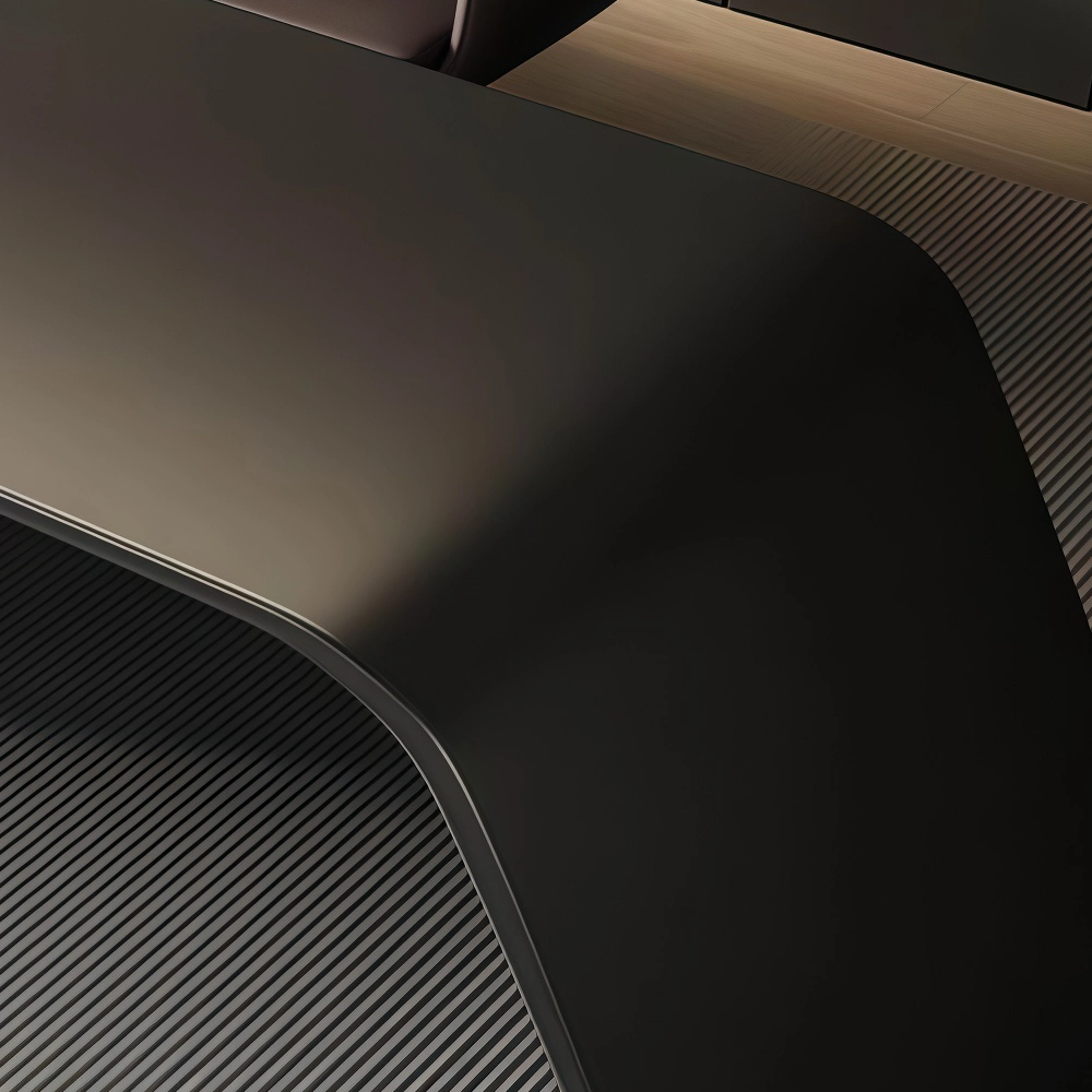 Sleek Black Lacquer Executive Desk for Senior Leaders - image 6