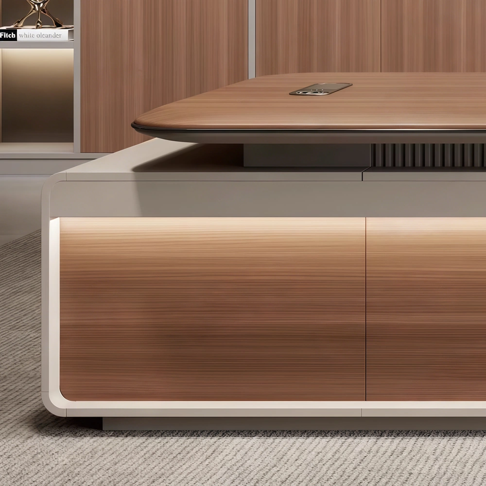 Sleek Modern Desk for Business Leaders - image 4