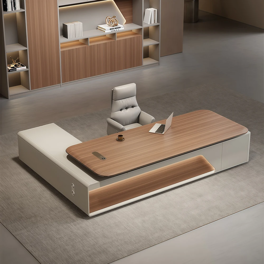 Sleek Modern Desk for Business Leaders - image 3