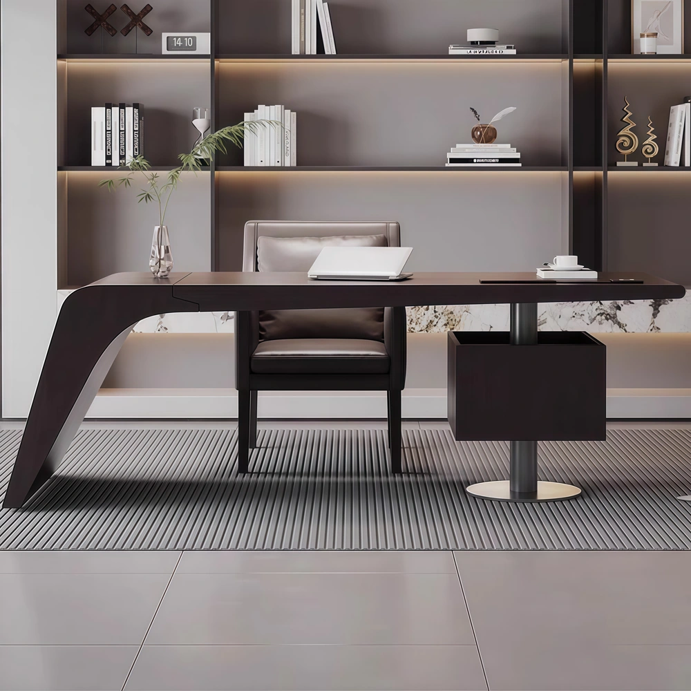 Solid Wood Computer Desk for Home Office - image 2