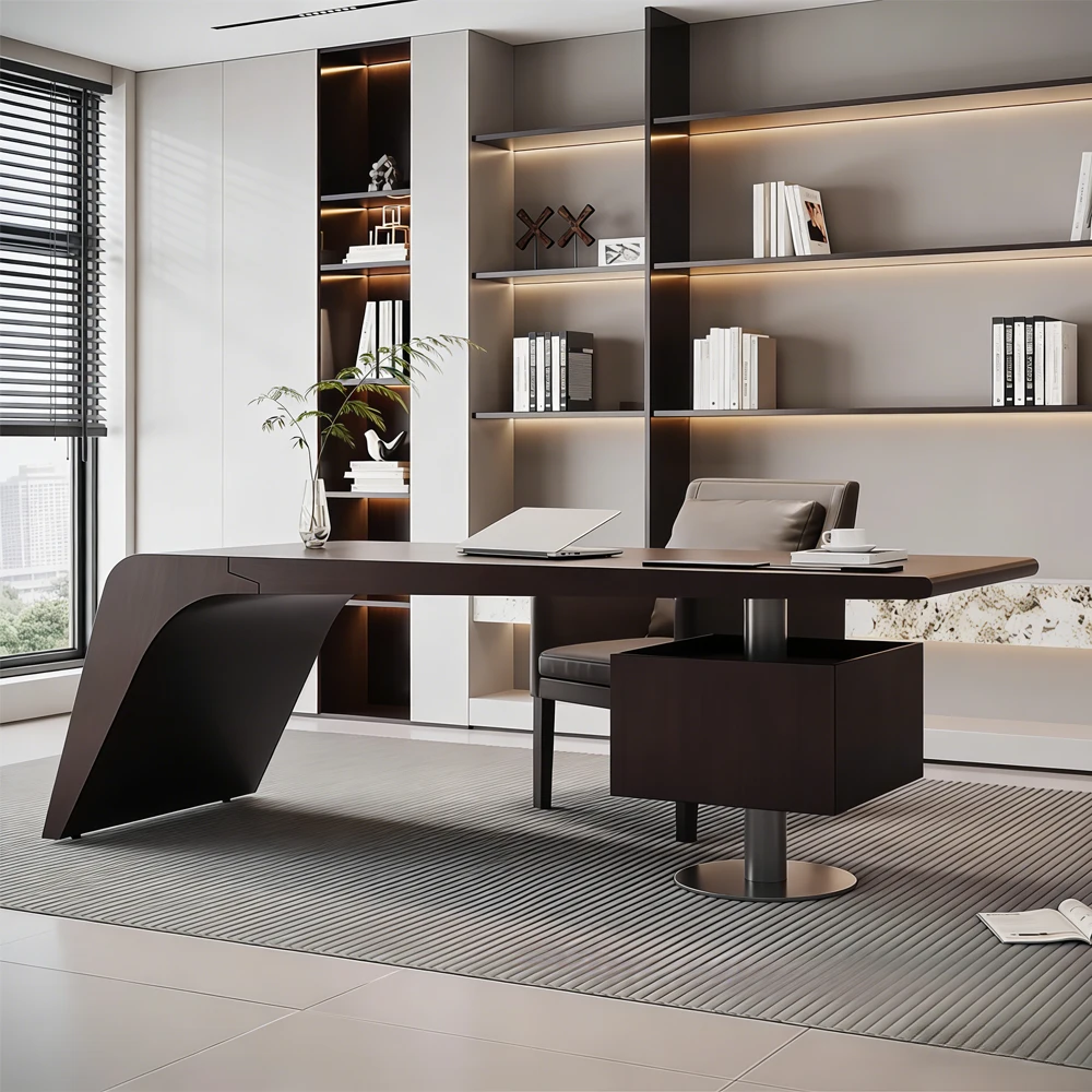Solid Wood Computer Desk for Home Office - image 3