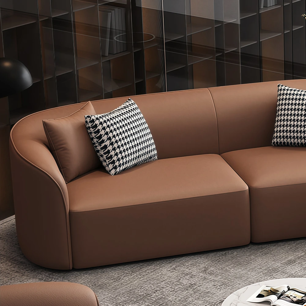 Spacious Modern Minimalist Sofa  Extra Large Seat for Free Sitting - image 4