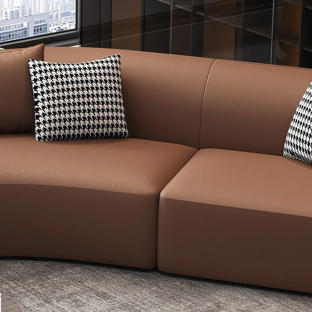 Spacious Modern Minimalist Sofa  Extra Large Seat for Free Sitting - image 5