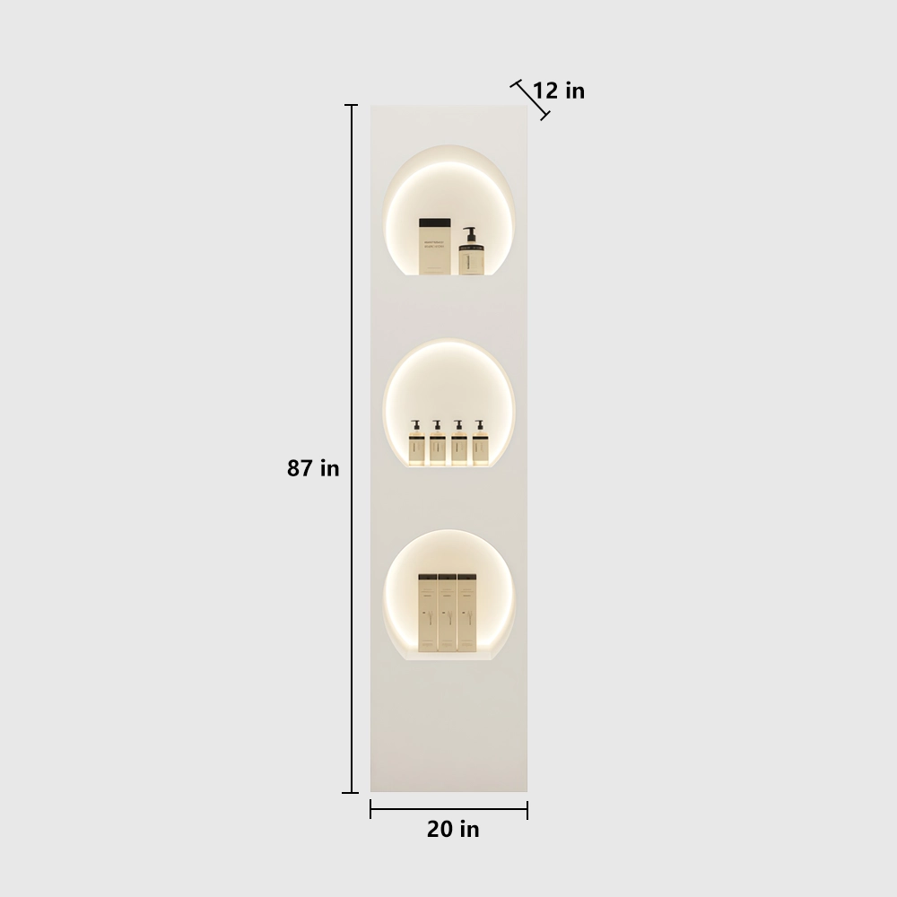Luxury Cosmetic Display Cabinet for Retail Store - image 9
