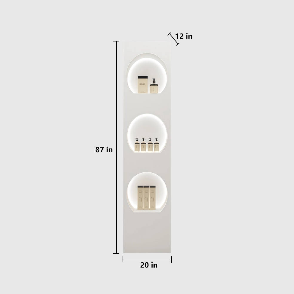 Modern Salon Display Cabinet for Cosmetics & Skincare - image 8