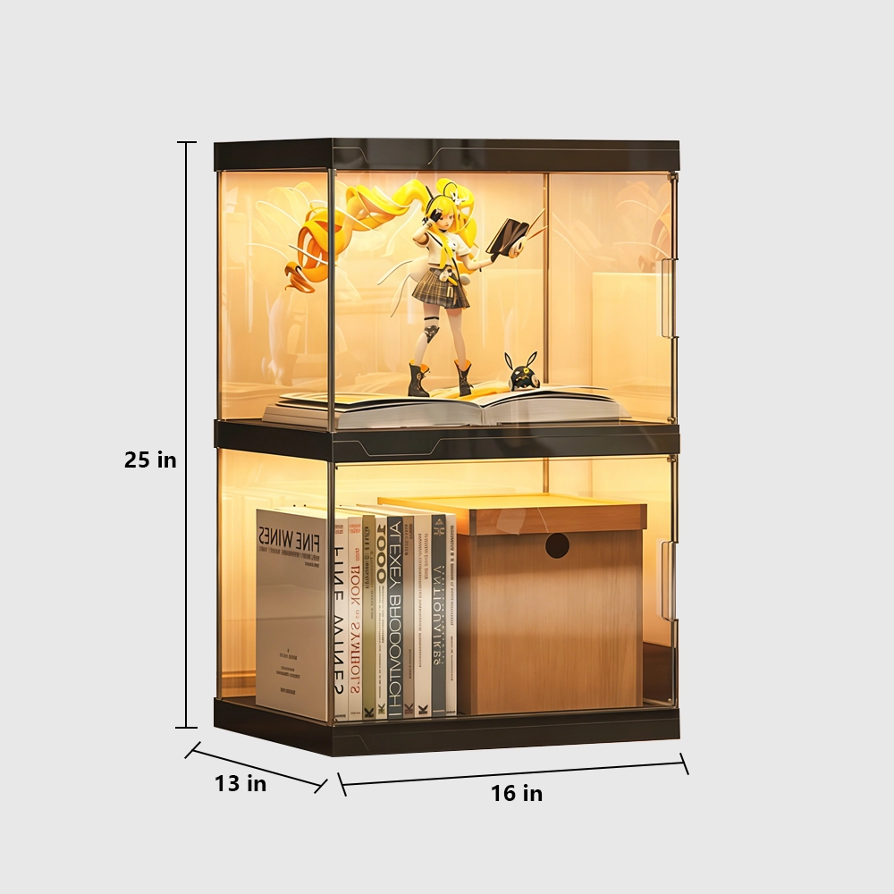 Luxury Modular Storage Cabinet with Grid Shelves - image 7