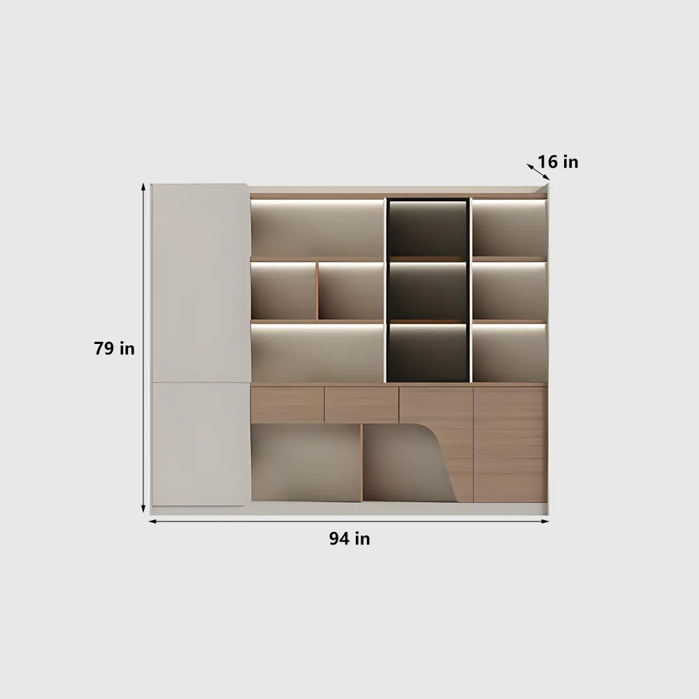 Modern Minimalist Desk Simple Aesthetic Computer Desk - image 8