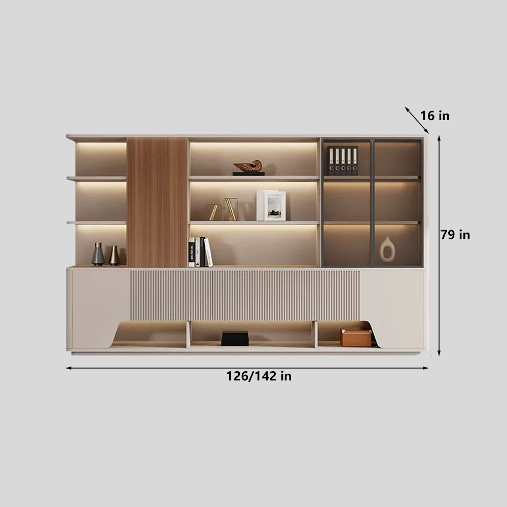 High-End Executive Desk with Thermofoil Design - image 9