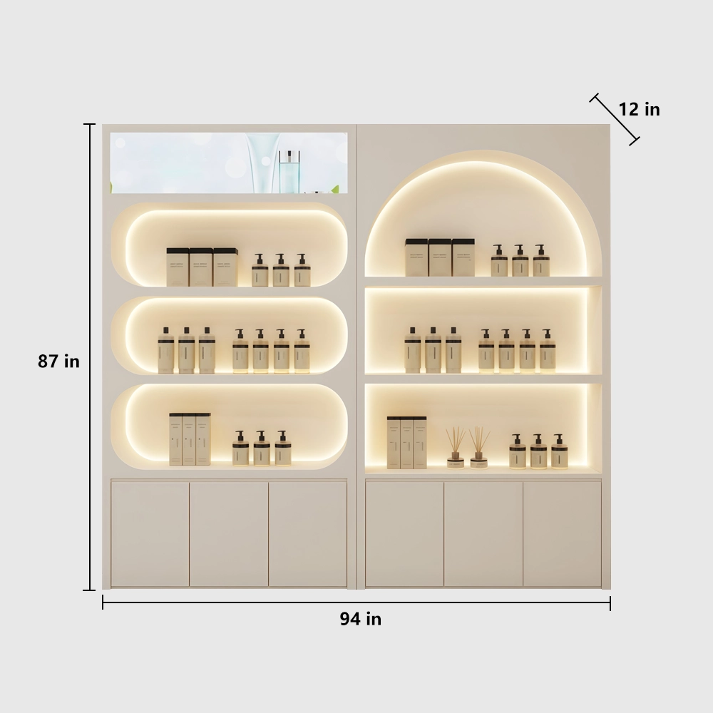 Beauty Salon Product Display Cabinet for Cosmetics - image 12