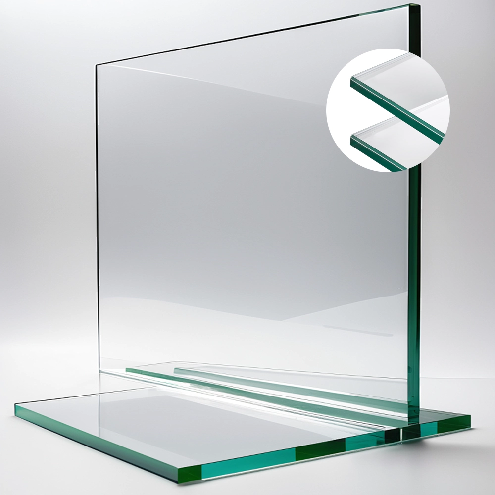 Modern White Glass Wine Cabinet with Lock - image 9