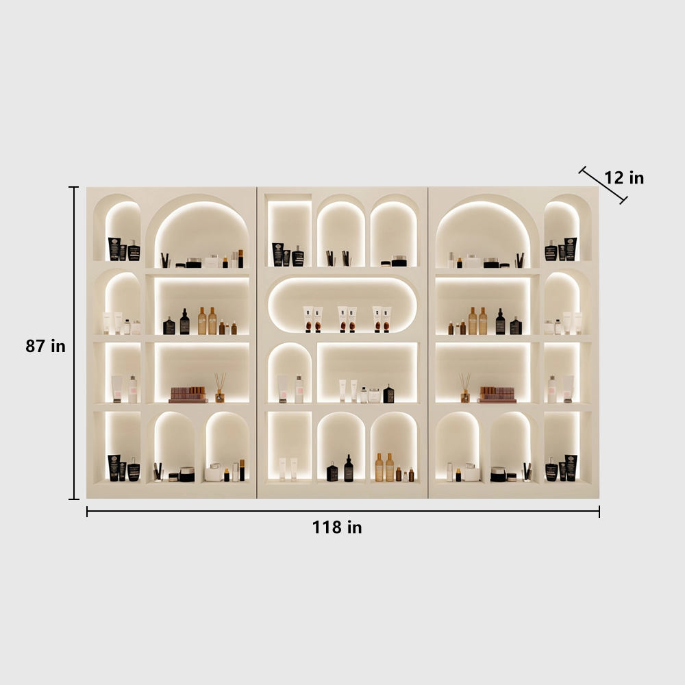 Multi-Functional Glossy Display Cabinet for Cosmetics - image 13